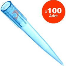 Dolar Kimya Pipet Ucu Mavi 1000 Μl - 100 Adet (Otomatik Pipet Ucu)