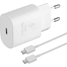 Samsung 25W Süper Hızlı Şarj Cihazı Pd 3.0 + Usb-C Kablo EP-TA800XBEGWW