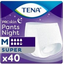 Tena Pants Night Süper 7,5 Damla Medium 40 Adet