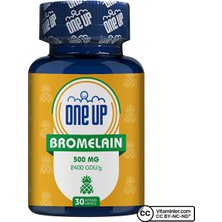 One Up Bromelain 30 Kapsül