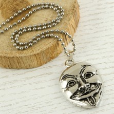 Feryal Maske Metal Kolye