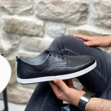 Itallano 9015 Deri Siyah Casual Erkek Ayakkabı