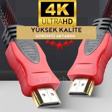 Vetech 3 Metre HDMI Kablo Full Hd Tv Monitör Uydu Alıcısı Pc Uyumlu HDMI Kablosu