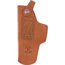 Browning Deri Tabanca Iç Kılıfı Yumuşak Deri Taba