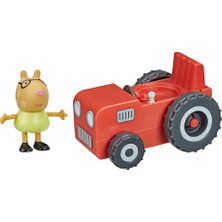 Peppa Pig Tekli Figür ve Araç Tractor F2185-F4391