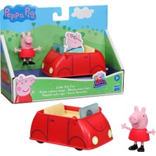 Peppa Pig Tekli Figür ve Araç Red Car F2185-F2212