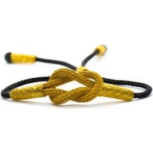 Kadın Gemici Düğümü Kazaziye Gümüş Bileklik