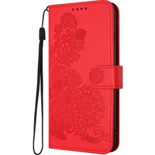 Yihang Boutique Honor X8 4g Flip Deri Manyetik Koruyucu Cüzdan Bilek Kayışı Telefon Kılıfı (Yurt Dışından)