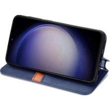 Yihang Boutique Samsung Galaxy S23 Fe Kart Tutuculu Cüzdan Pu Deri Çevirme Çubuğu Telefon Kılıfı (Yurt Dışından)