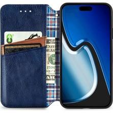 Yihang Boutique iPhone 15 Kart Tutuculu Cüzdan Pu Deri Çevirme Çubuğu Telefon Kılıfı (Yurt Dışından)