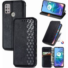 Yihang Boutique Motorola Moto G30 Kart Tutuculu Cüzdan Pu Deri Çevirme Çubuğu Telefon Kılıfı (Yurt Dışından)