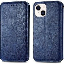 Yihang Boutique iPhone 15 Plus Kart Tutuculu Cüzdan Pu Deri Çevirme Çubuğu Telefon Kılıfı (Yurt Dışından)