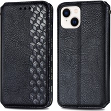 Yihang Boutique iPhone 15 Plus Kart Tutuculu Cüzdan Pu Deri Çevirme Çubuğu Telefon Kılıfı (Yurt Dışından)