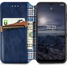 Yihang Boutique Nokia G21 Kart Tutuculu Cüzdan Pu Deri Çevirme Çubuğu Telefon Kılıfı (Yurt Dışından)