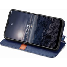 Yihang Boutique Nokia G21 Kart Tutuculu Cüzdan Pu Deri Çevirme Çubuğu Telefon Kılıfı (Yurt Dışından)