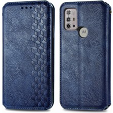 Yihang Boutique Motorola Moto G30 Kart Tutuculu Cüzdan Pu Deri Çevirme Çubuğu Telefon Kılıfı (Yurt Dışından)