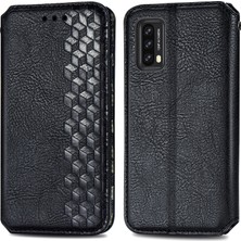 Yihang Boutique Blackview A90 Kart Tutuculu Cüzdan Pu Deri Çevirme Çubuğu Telefon Kılıfı (Yurt Dışından)