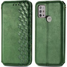 Yihang Boutique Motorola Moto G30 Kart Tutuculu Cüzdan Pu Deri Çevirme Çubuğu Telefon Kılıfı (Yurt Dışından)