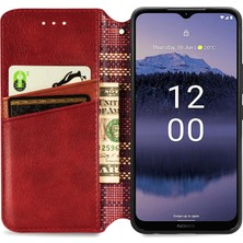 Yihang Boutique Nokia G11 Plus Kart Tutuculu Cüzdan Pu Deri Çevirme Çubuğu Telefon Kılıfı (Yurt Dışından)