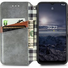 Yihang Boutique Nokia G21 Kart Tutuculu Cüzdan Pu Deri Çevirme Çubuğu Telefon Kılıfı (Yurt Dışından)