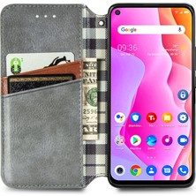 Yihang Boutique Tcl 10L Kart Tutuculu Cüzdan Pu Deri Çevirme Çubuğu Telefon Kılıfı (Yurt Dışından)