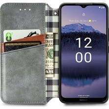 Yihang Boutique Nokia G11 Plus Kart Tutuculu Cüzdan Pu Deri Çevirme Çubuğu Telefon Kılıfı (Yurt Dışından)