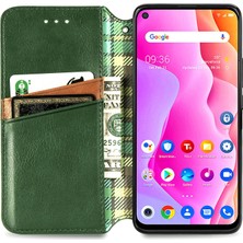 Yihang Boutique Tcl 10L Kart Tutuculu Cüzdan Pu Deri Çevirme Çubuğu Telefon Kılıfı (Yurt Dışından)