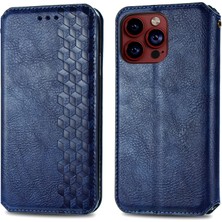 Yihang Boutique iPhone 15 Pro Kart Tutuculu Cüzdan Pu Deri Çevirme Çubuğu Telefon Kılıfı (Yurt Dışından)