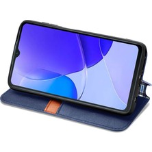 Yihang Boutique Oukitel C32 Kart Tutuculu Cüzdan Pu Deri Çevirme Çubuğu Telefon Kılıfı (Yurt Dışından)