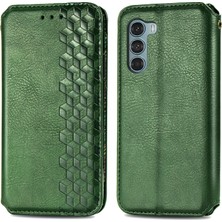 Yihang Boutique Motorola Moto G200 5g Kart Tutuculu Cüzdan Pu Deri Çevirme Çubuğu Telefon Kılıfı (Yurt Dışından)