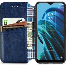 Yihang Boutique Tcl 30 Xe 5g Kart Tutuculu Cüzdan Pu Deri Çevirme Çubuğu Telefon Kılıfı (Yurt Dışından)