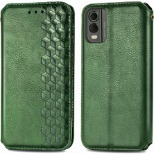 Yihang Boutique Nokia C32 Kart Tutuculu Cüzdan Pu Deri Çevirme Çubuğu Telefon Kılıfı (Yurt Dışından)