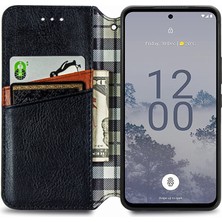 Yihang Boutique Nokia X30 Kart Tutuculu Cüzdan Pu Deri Çevirme Çubuğu Telefon Kılıfı (Yurt Dışından)