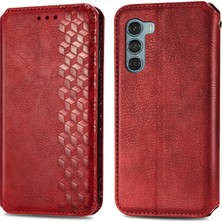 Yihang Boutique Motorola Moto G200 5g Kart Tutuculu Cüzdan Pu Deri Çevirme Çubuğu Telefon Kılıfı (Yurt Dışından)