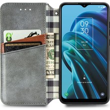 Yihang Boutique Tcl 30 Xe 5g Kart Tutuculu Cüzdan Pu Deri Çevirme Çubuğu Telefon Kılıfı (Yurt Dışından)