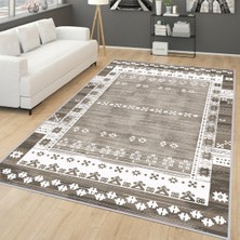 Rovigo Home Dijital Baskı Yıkanabilir Kaymaz Taban Salon Halısı Rvg0165-Sm23