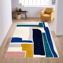 Rovigo Home Dijital Baskı Yıkanabilir Kaymaz Taban Salon Halısı Rvg0594