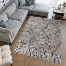 Rovigo Home Dijital Baskı Yıkanabilir Kaymaz Taban Salon Halısı Rvg0619