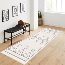 Rovigo Home Dijital Baskı Yıkanabilir Kaymaz Taban Salon Halısı Rvg1060