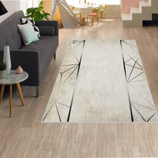 Rovigo Home Dijital Baskı Yıkanabilir Kaymaz Taban Salon Halısı Rvg1287