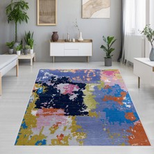 Rovigo Home Dijital Baskı Yıkanabilir Kaymaz Taban Salon Halısı Rvg1080