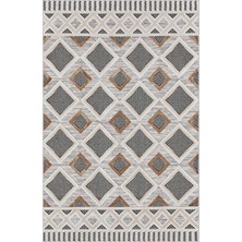 Rovigo Home Dijital Baskı Yıkanabilir Kaymaz Taban Salon Halısı Rvg0480
