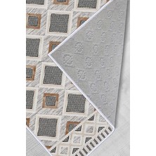 Rovigo Home Dijital Baskı Yıkanabilir Kaymaz Taban Salon Halısı Rvg0480