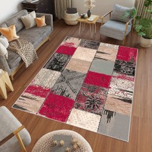 Rovigo Home Dijital Baskı Yıkanabilir Kaymaz Taban Salon Halısı Rvg0464