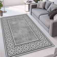 Rovigo Home Dijital Baskı Yıkanabilir Kaymaz Taban Salon Halısı Rvg1309