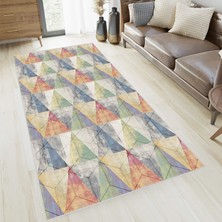 Rovigo Home Dijital Baskı Yıkanabilir Kaymaz Taban Salon Halısı Rvg0642