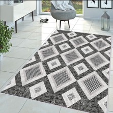 Rovigo Home Dijital Baskı Yıkanabilir Kaymaz Taban Salon Halısı Rvg1383-Ht-963