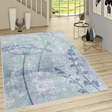 Rovigo Home Dijital Baskı Yıkanabilir Kaymaz Taban Salon Halısı Rvg1464