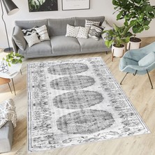 Rovigo Home Dijital Baskı Yıkanabilir Kaymaz Taban Salon Halısı Rvg1864-Sd019
