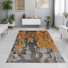 Rovigo Home Dijital Baskı Yıkanabilir Kaymaz Taban Salon Halısı Rvg1234